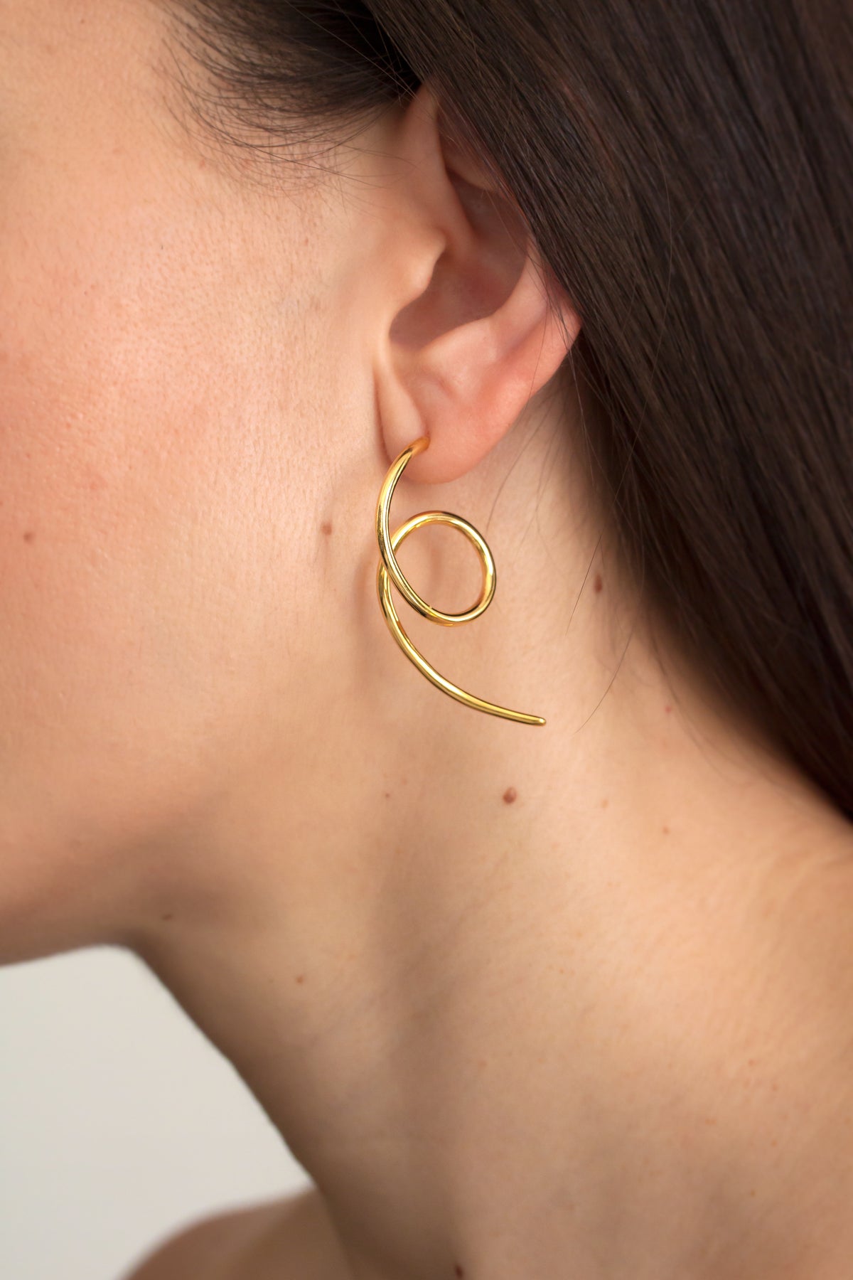 SPIRAL EARRINGS