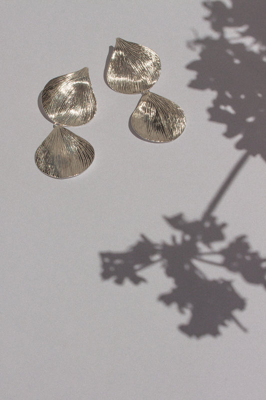 XL GERANIUM EARRINGS