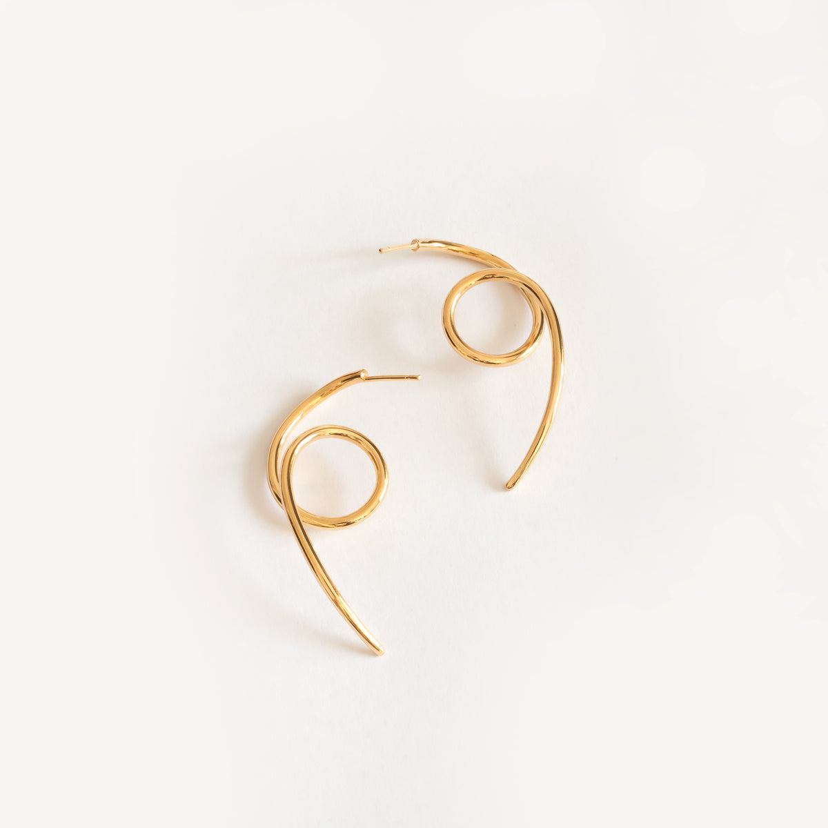 SPIRAL EARRINGS