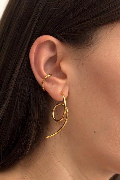 SPIRAL EARRINGS